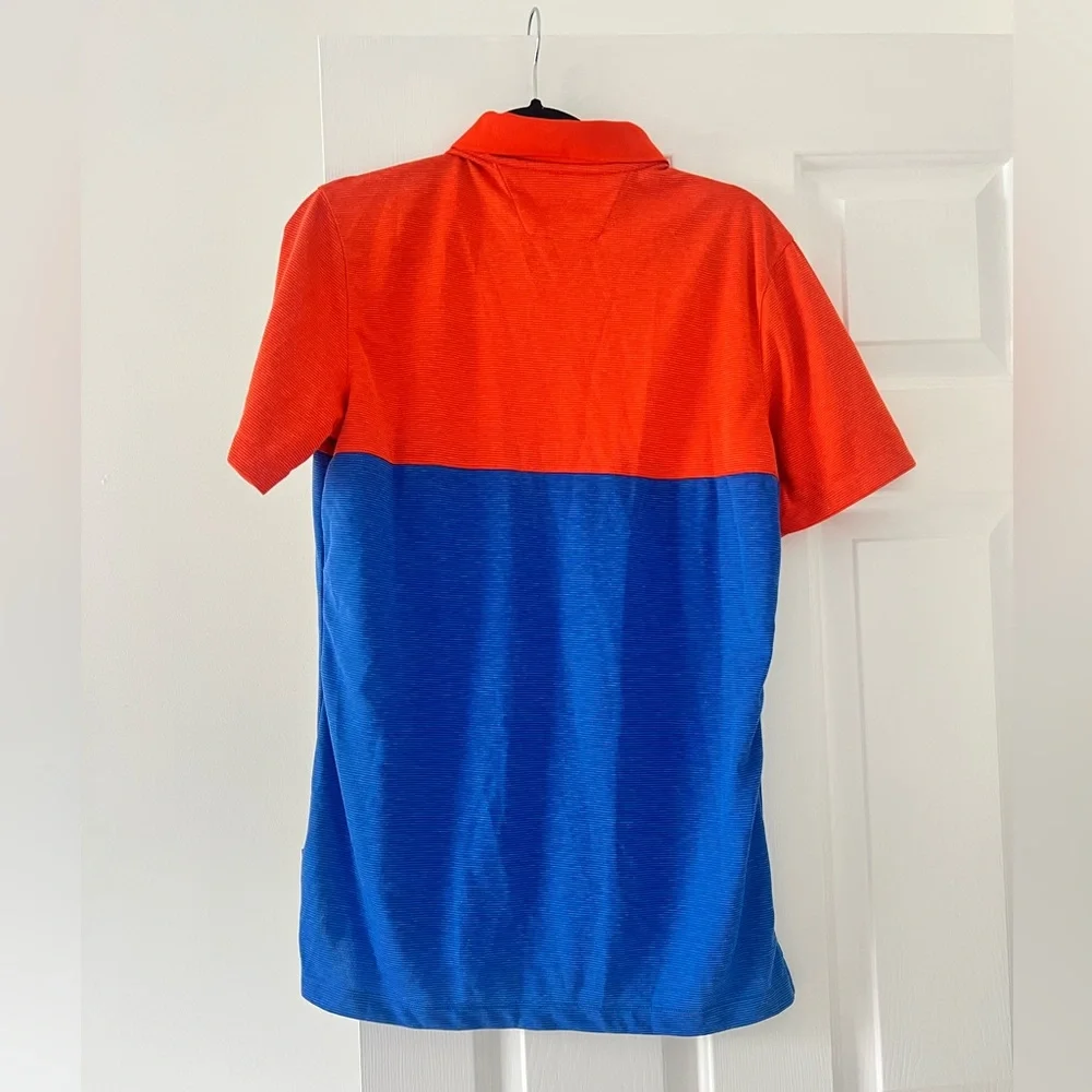 Air Jordan Florida gators orange blue color block on field jumpman polo shirt